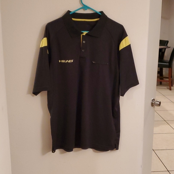Head black & yellow polo shirt - Picture 1 of 3